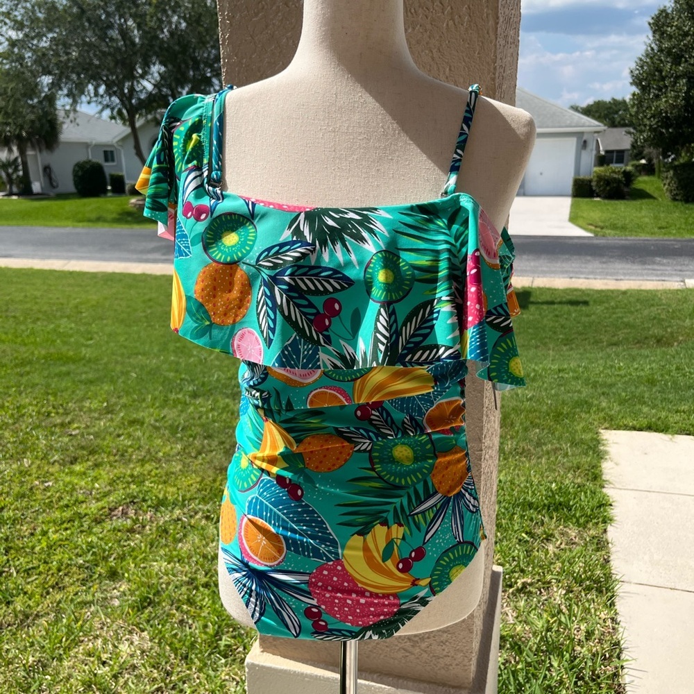 Caribbean Joe Tropical Fruit Design, One Piece - Picture 2 of 11